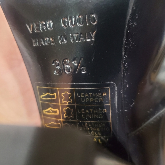 Lella Baldi Ankle Boots, Black Calfskin, Size 36.5, NIB - Picture 11 of 14